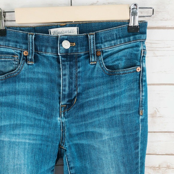 Madewell High Riser Skinny Jeans Size 25 Stretch** - Picture 4 of 11